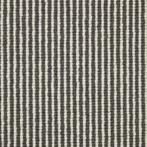 Cream & Grey Stripe